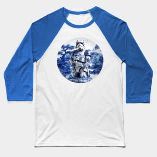 Blue China Storm Trooper Baseball T-Shirt